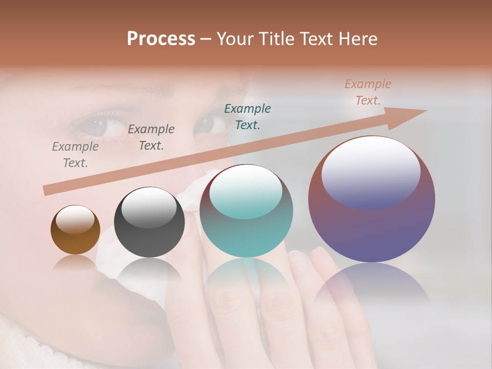 Flu Tissue Virus PowerPoint Template