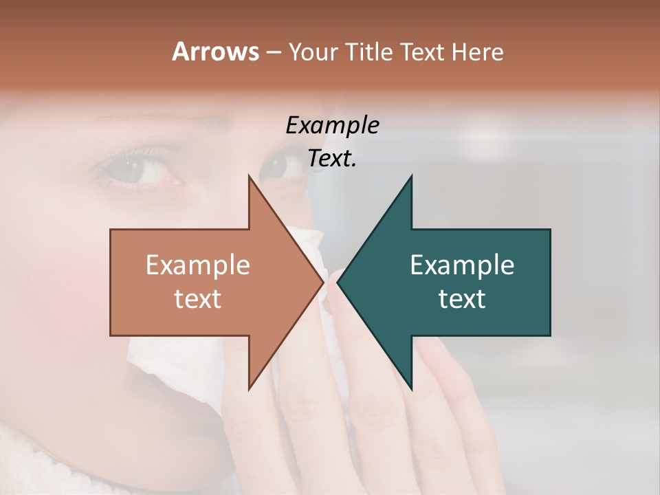 Flu Tissue Virus PowerPoint Template