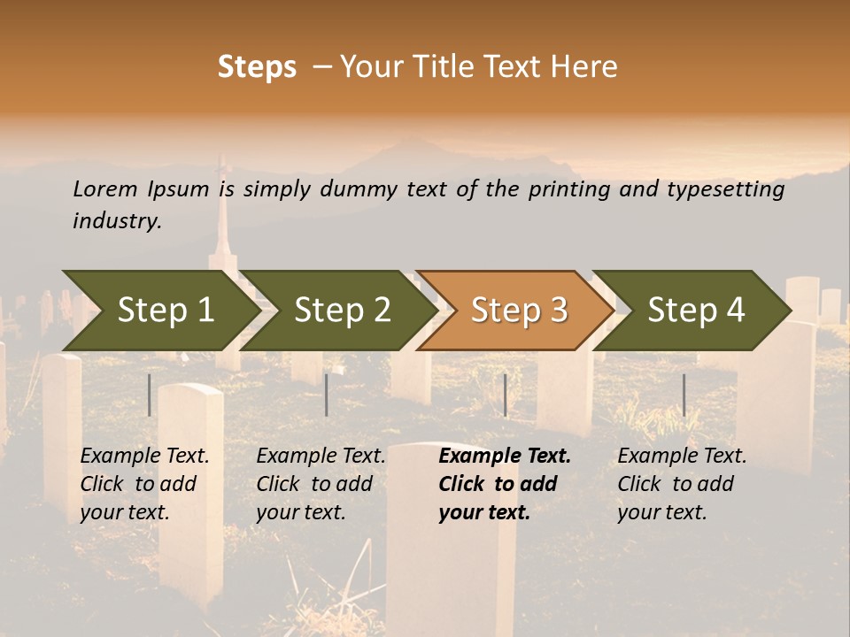 Italian Sundown Heroes PowerPoint Template
