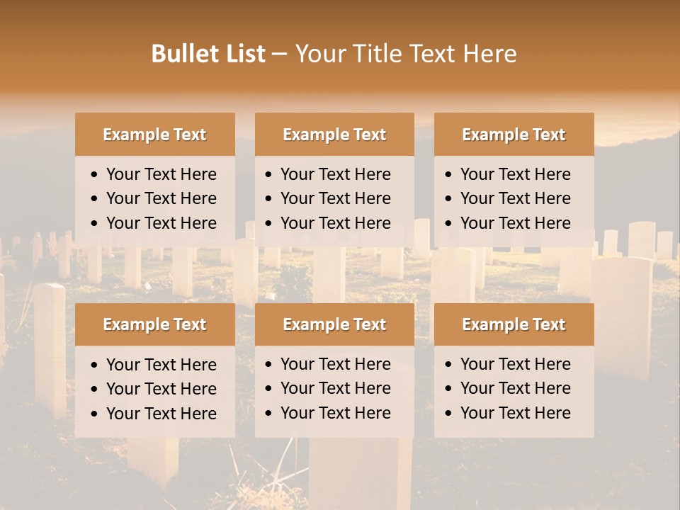 Italian Sundown Heroes PowerPoint Template