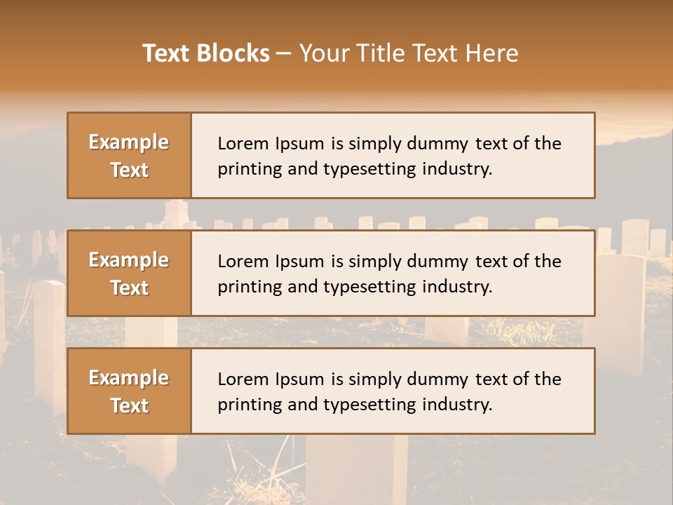 Italian Sundown Heroes PowerPoint Template