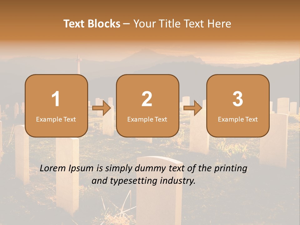 Italian Sundown Heroes PowerPoint Template