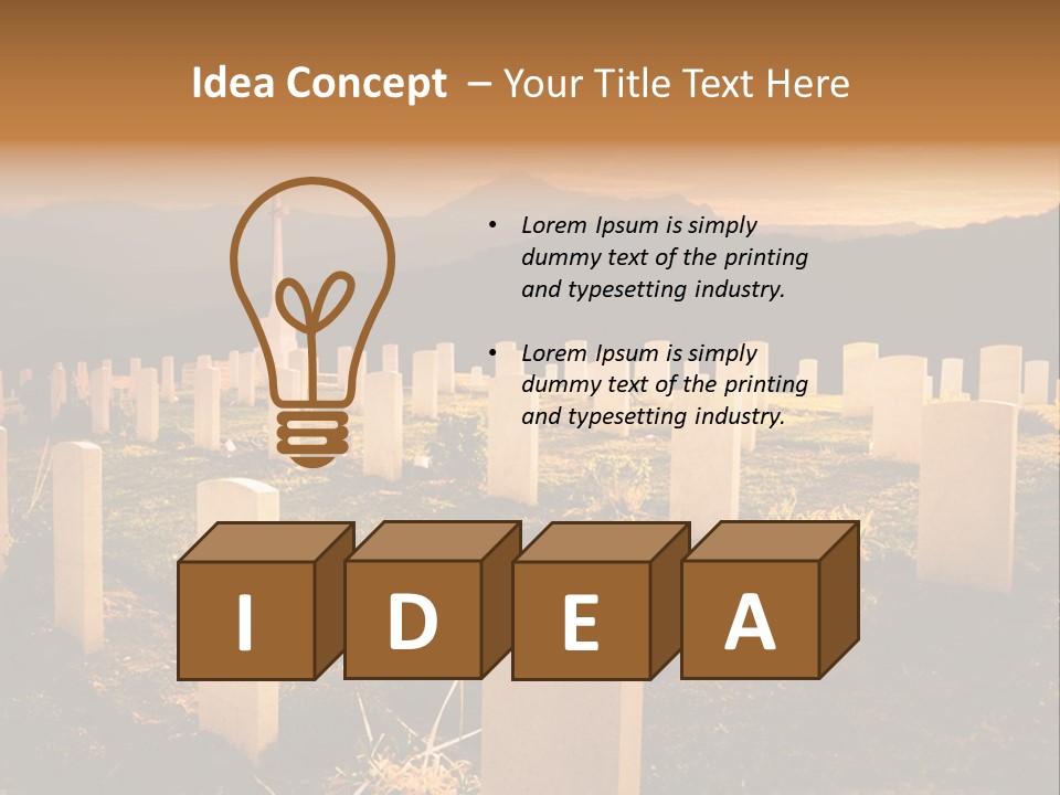 Italian Sundown Heroes PowerPoint Template