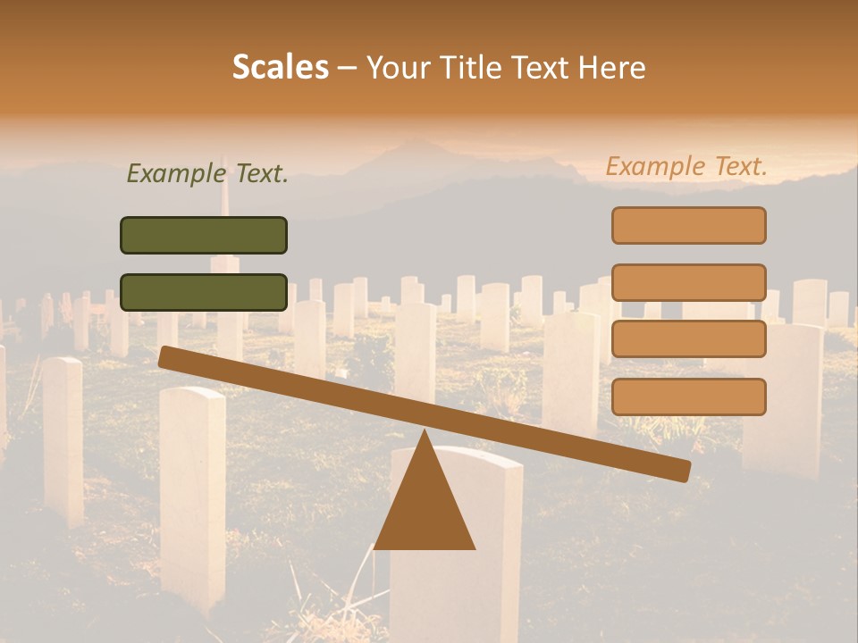 Italian Sundown Heroes PowerPoint Template
