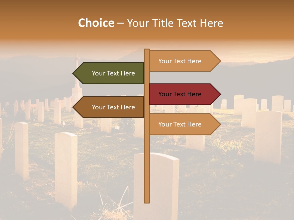 Italian Sundown Heroes PowerPoint Template