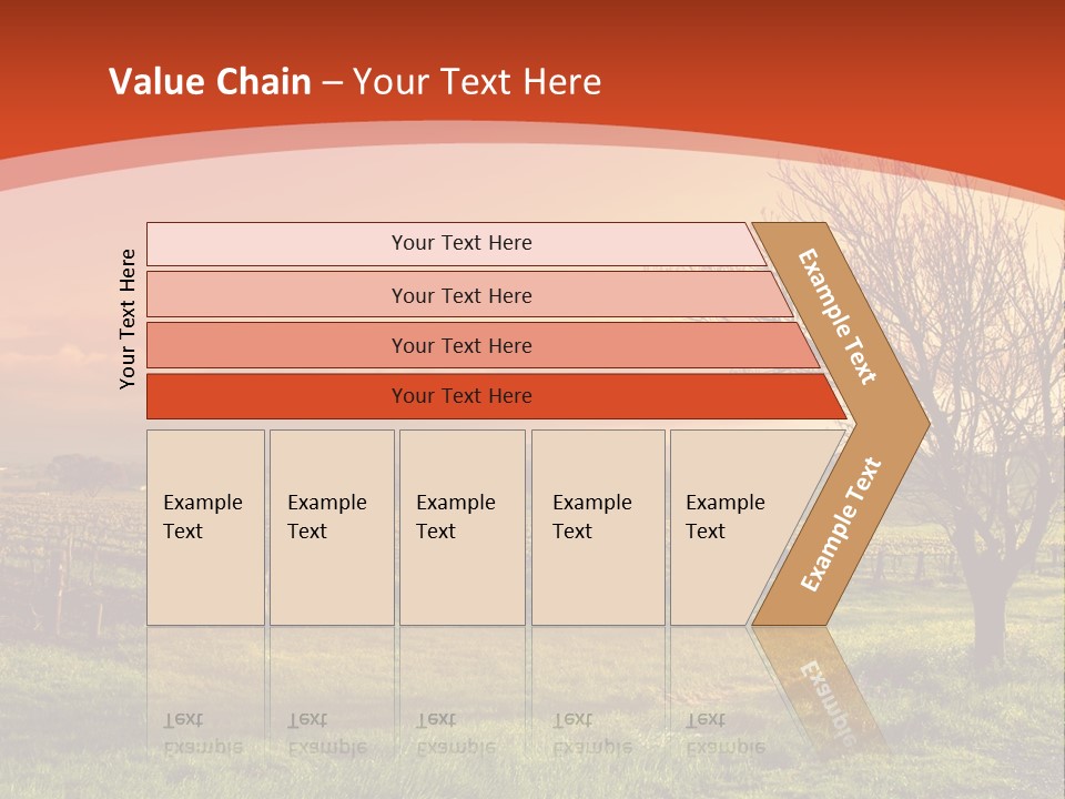 Field Chardonnay Travel PowerPoint Template
