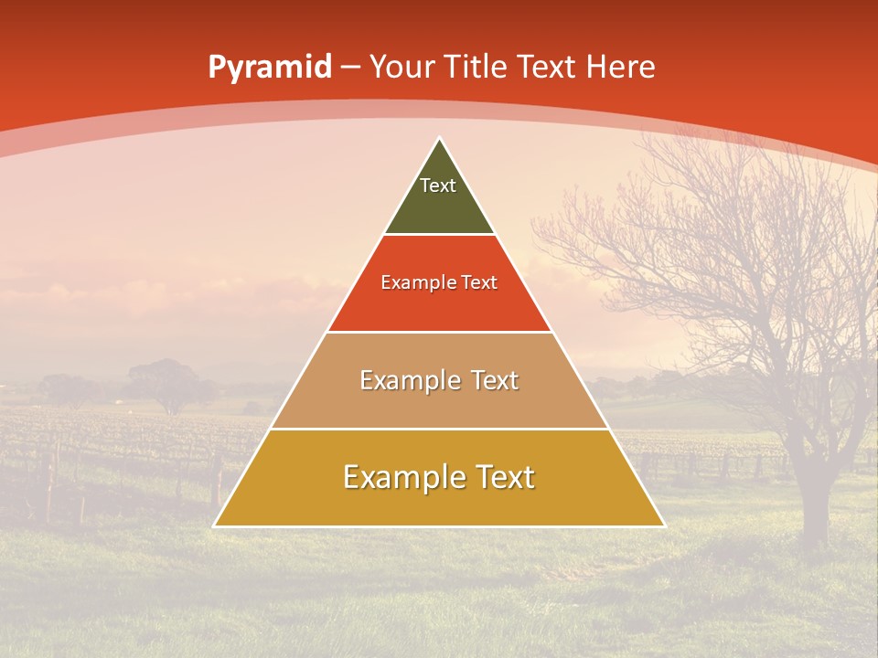 Field Chardonnay Travel PowerPoint Template