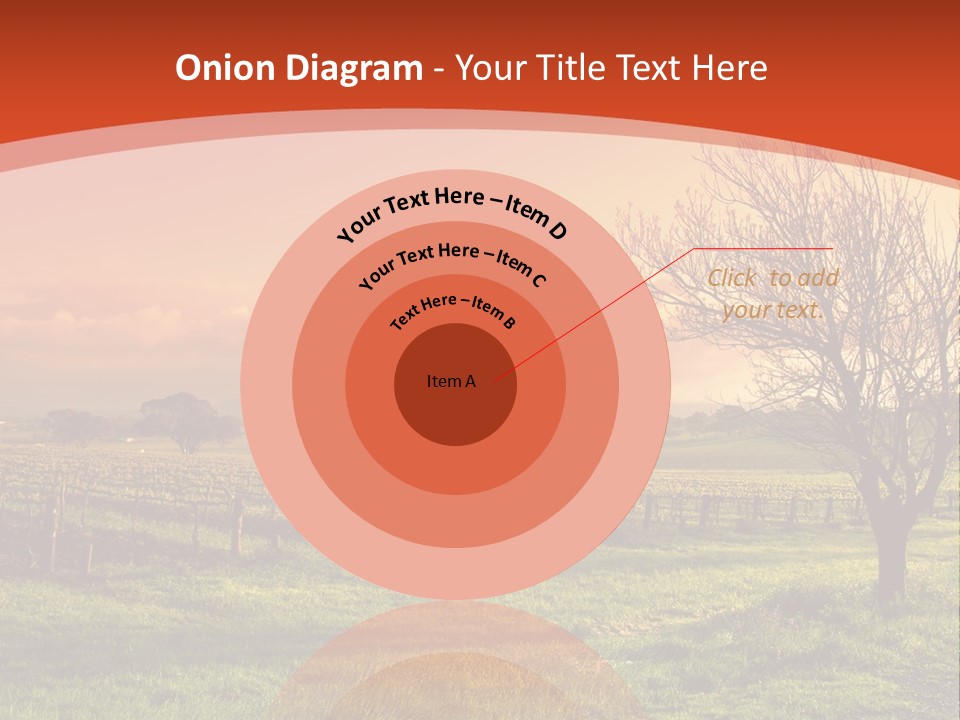 Field Chardonnay Travel PowerPoint Template