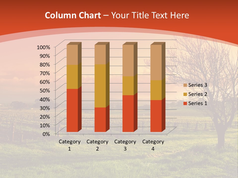 Field Chardonnay Travel PowerPoint Template