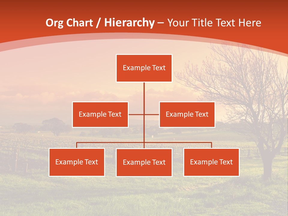 Field Chardonnay Travel PowerPoint Template