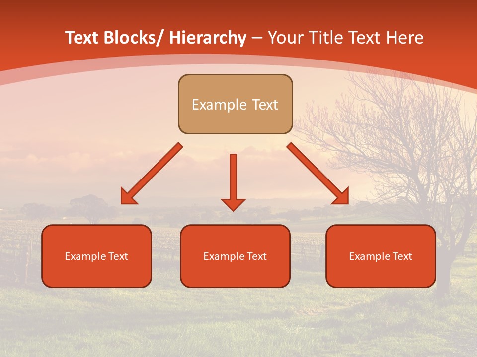 Field Chardonnay Travel PowerPoint Template