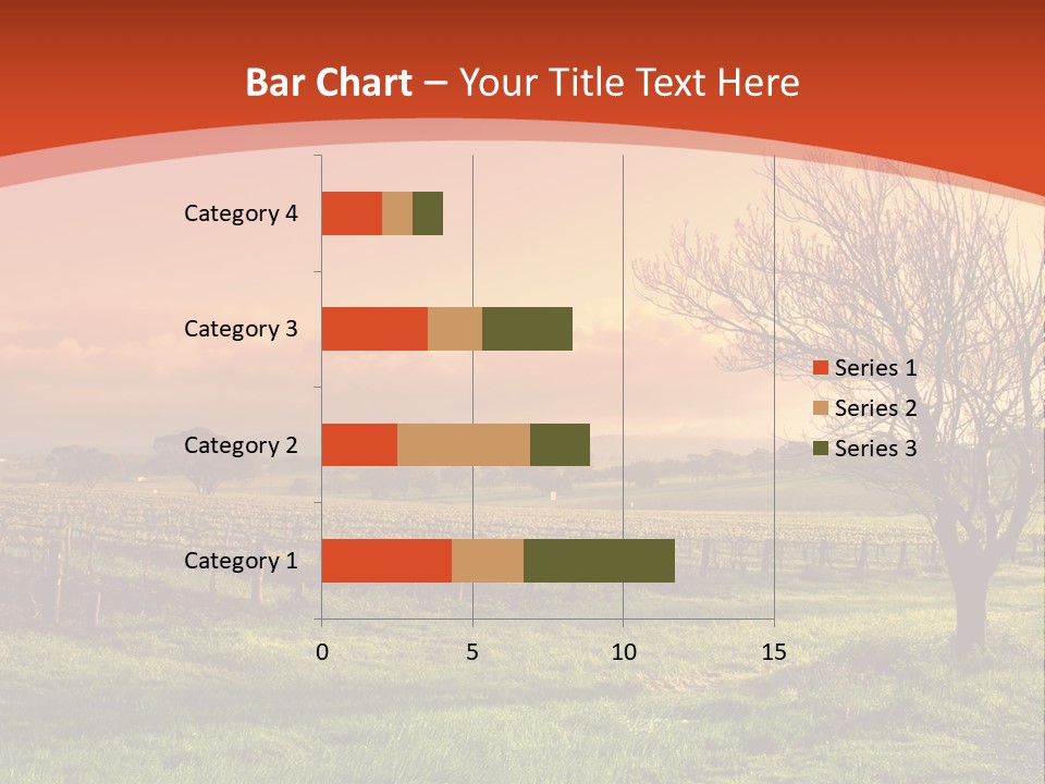 Field Chardonnay Travel PowerPoint Template