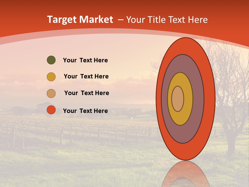 Field Chardonnay Travel PowerPoint Template