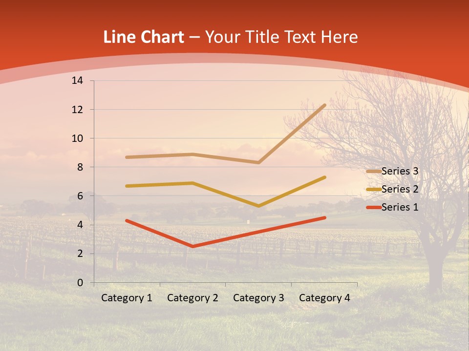 Field Chardonnay Travel PowerPoint Template