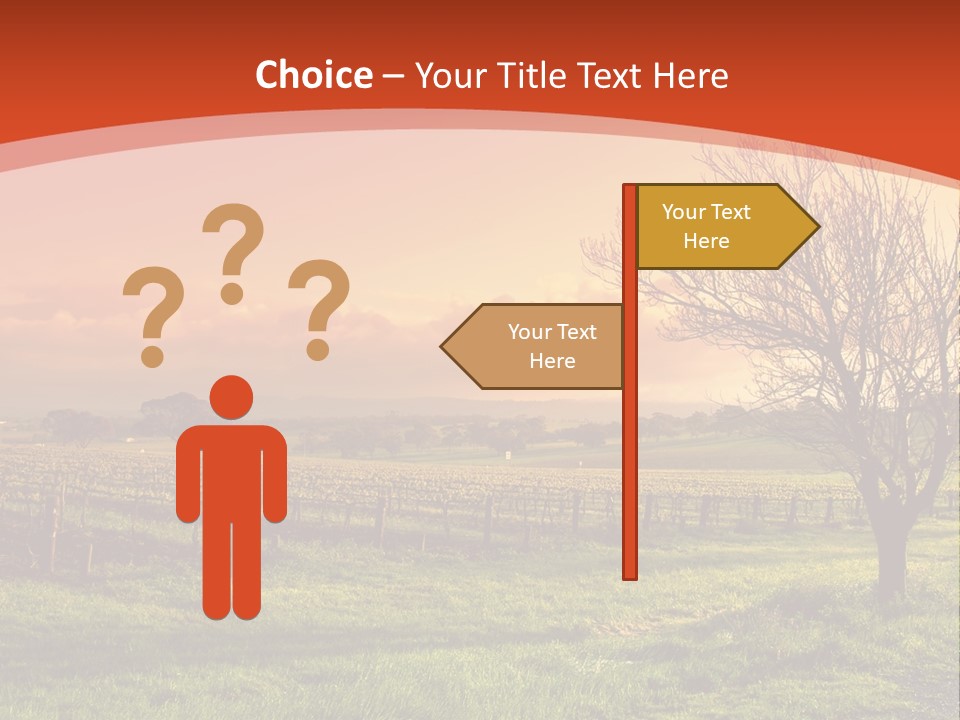 Field Chardonnay Travel PowerPoint Template