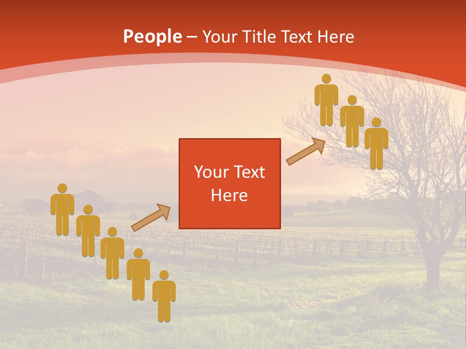 Field Chardonnay Travel PowerPoint Template