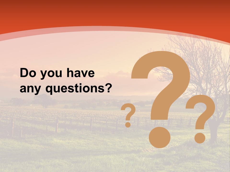 Field Chardonnay Travel PowerPoint Template