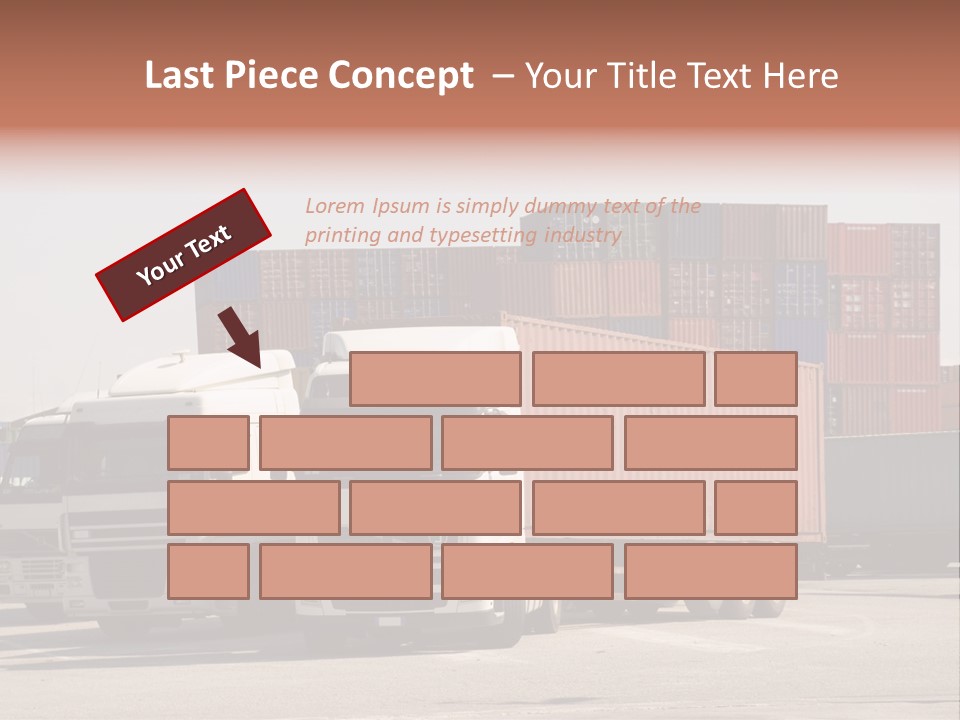 Transport Intermodal Logistic PowerPoint Template