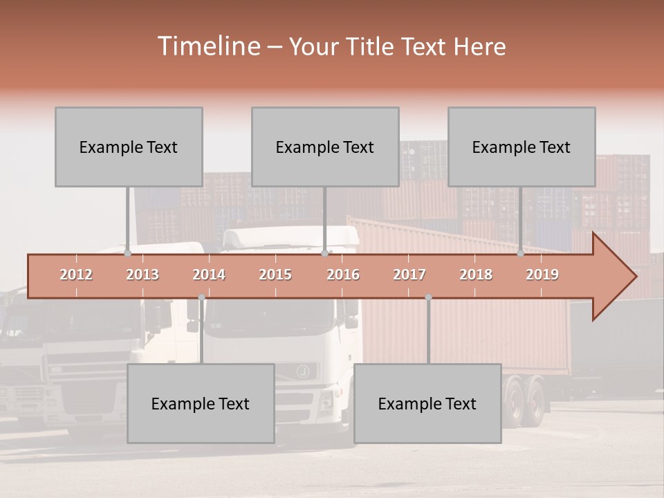 Transport Intermodal Logistic PowerPoint Template