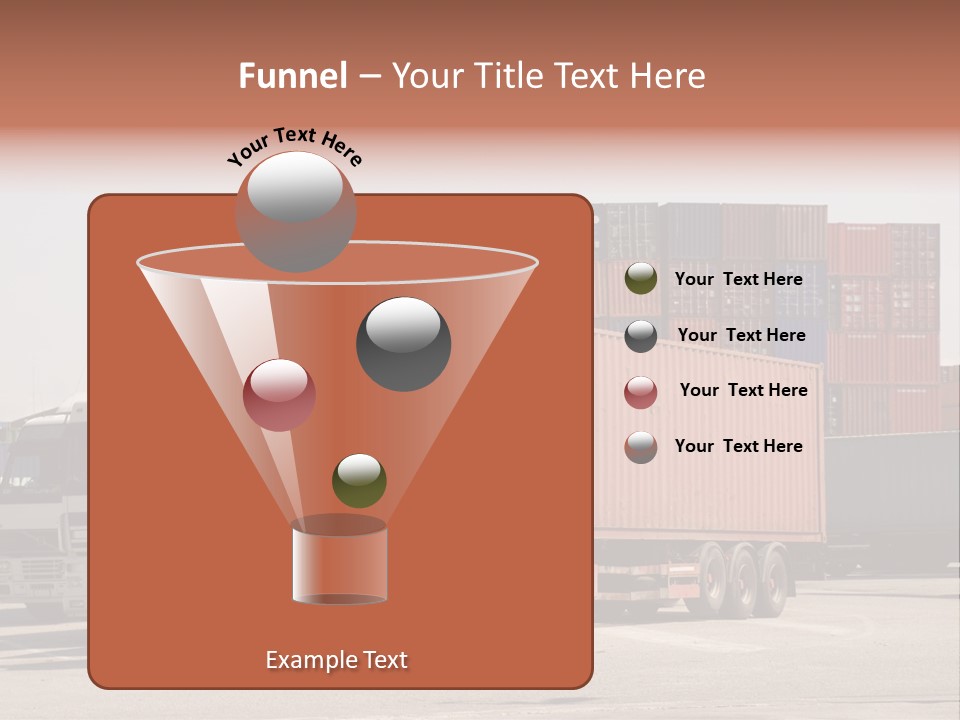Transport Intermodal Logistic PowerPoint Template
