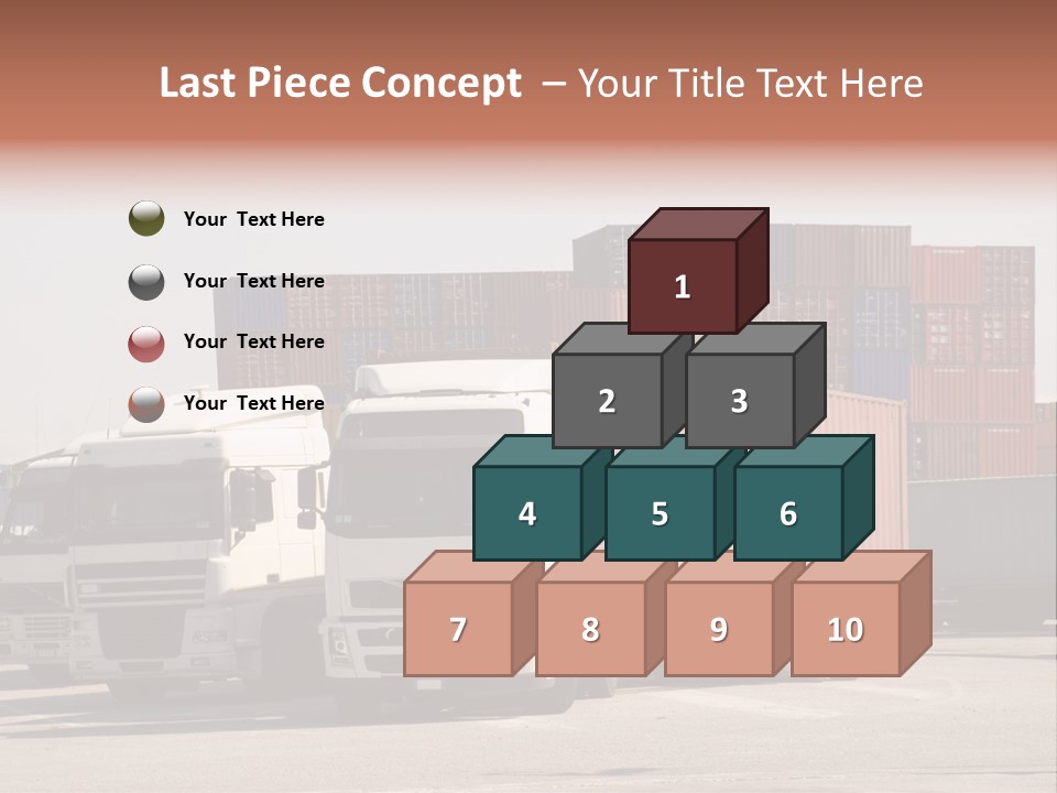 Transport Intermodal Logistic PowerPoint Template