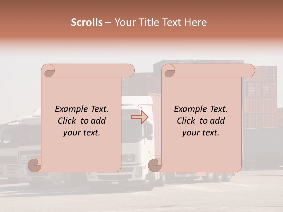 Transport Intermodal Logistic PowerPoint Template