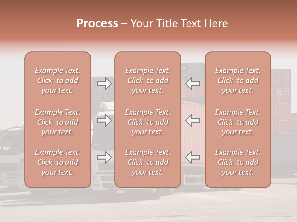 Transport Intermodal Logistic PowerPoint Template