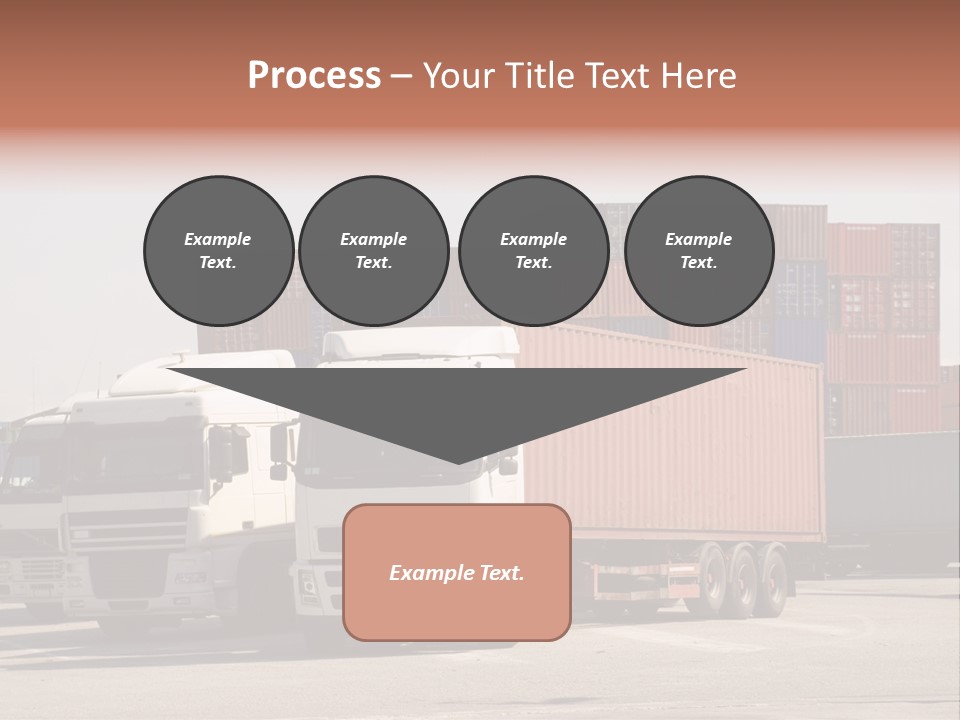 Transport Intermodal Logistic PowerPoint Template
