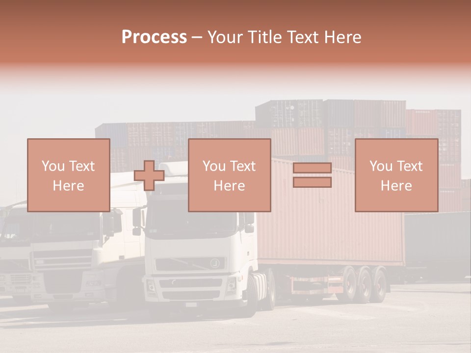 Transport Intermodal Logistic PowerPoint Template
