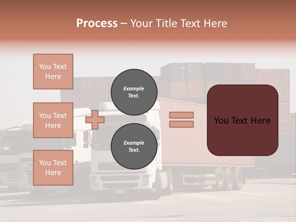 Transport Intermodal Logistic PowerPoint Template