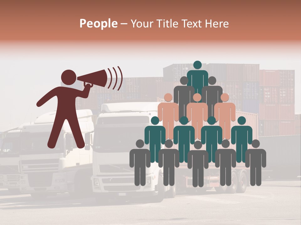 Transport Intermodal Logistic PowerPoint Template