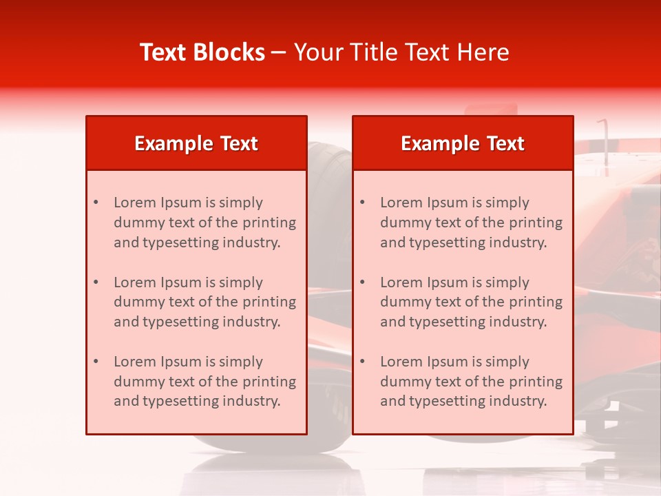 Grand Competition Danger PowerPoint Template