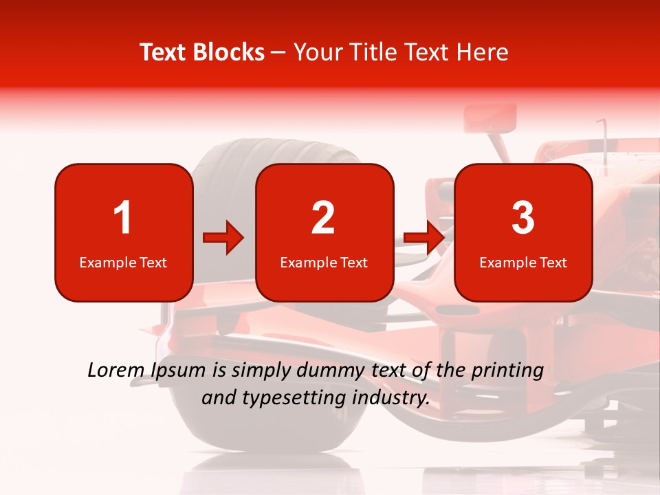 Grand Competition Danger PowerPoint Template