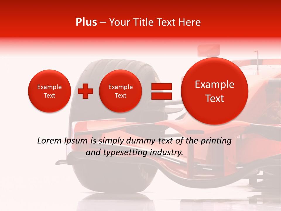 Grand Competition Danger PowerPoint Template