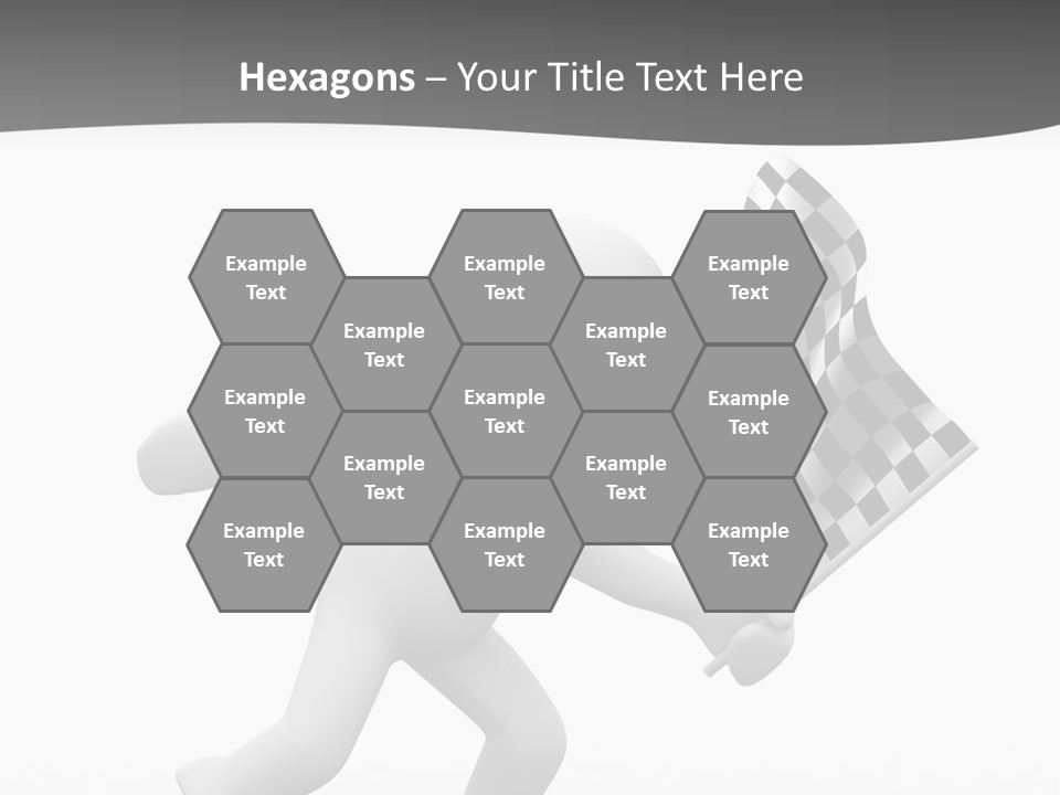 Checker Bike Last PowerPoint Template