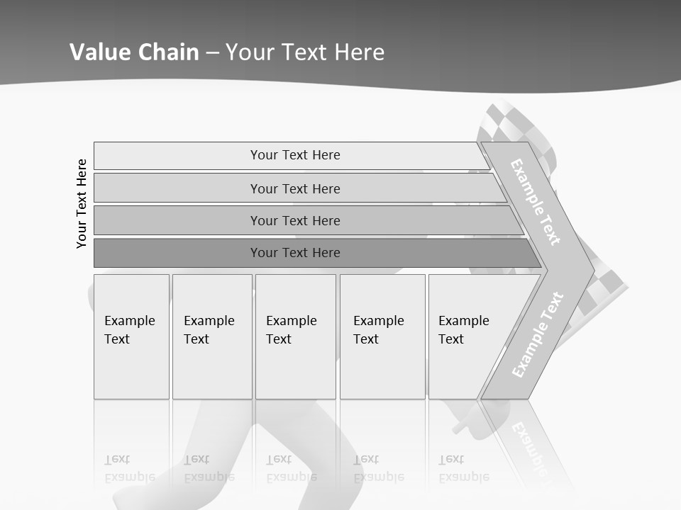 Checker Bike Last PowerPoint Template