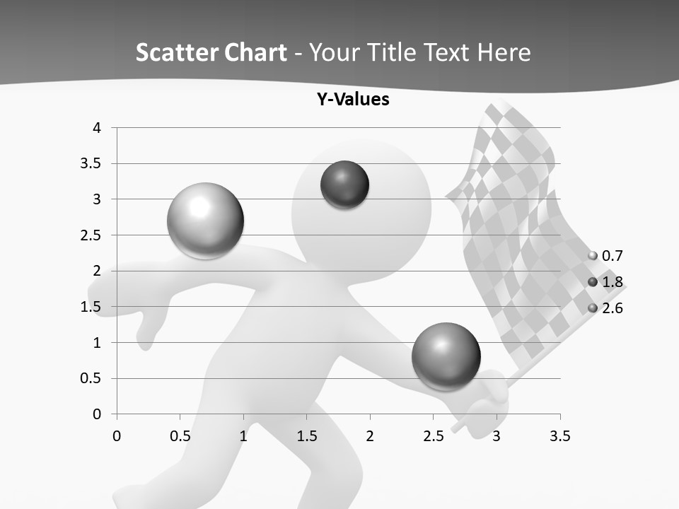 Checker Bike Last PowerPoint Template