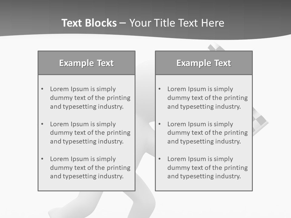 Checker Bike Last PowerPoint Template