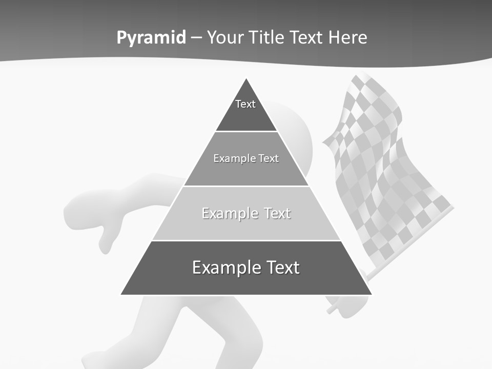 Checker Bike Last PowerPoint Template