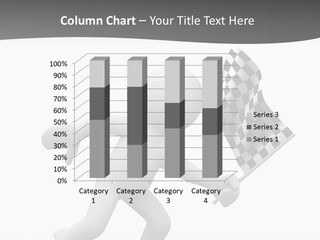 Checker Bike Last PowerPoint Template