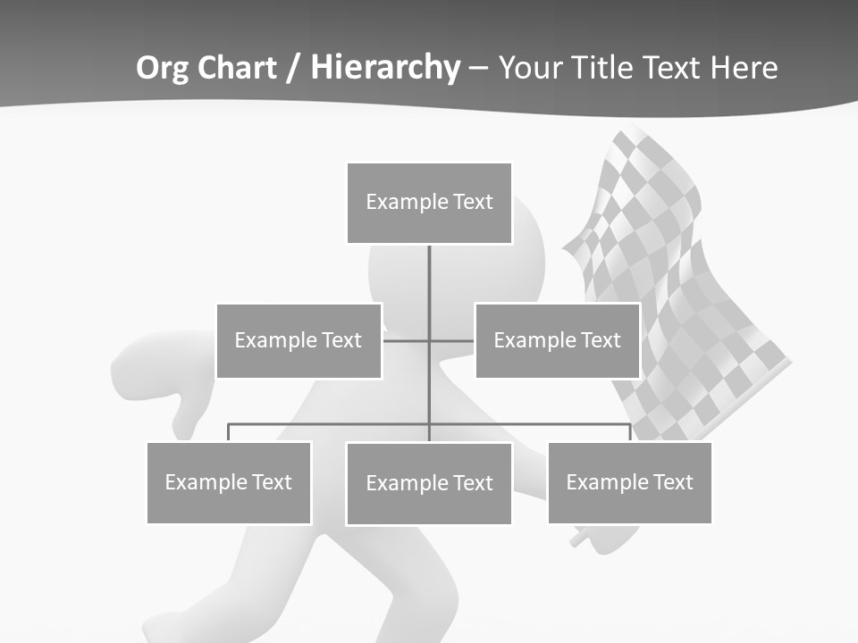 Checker Bike Last PowerPoint Template