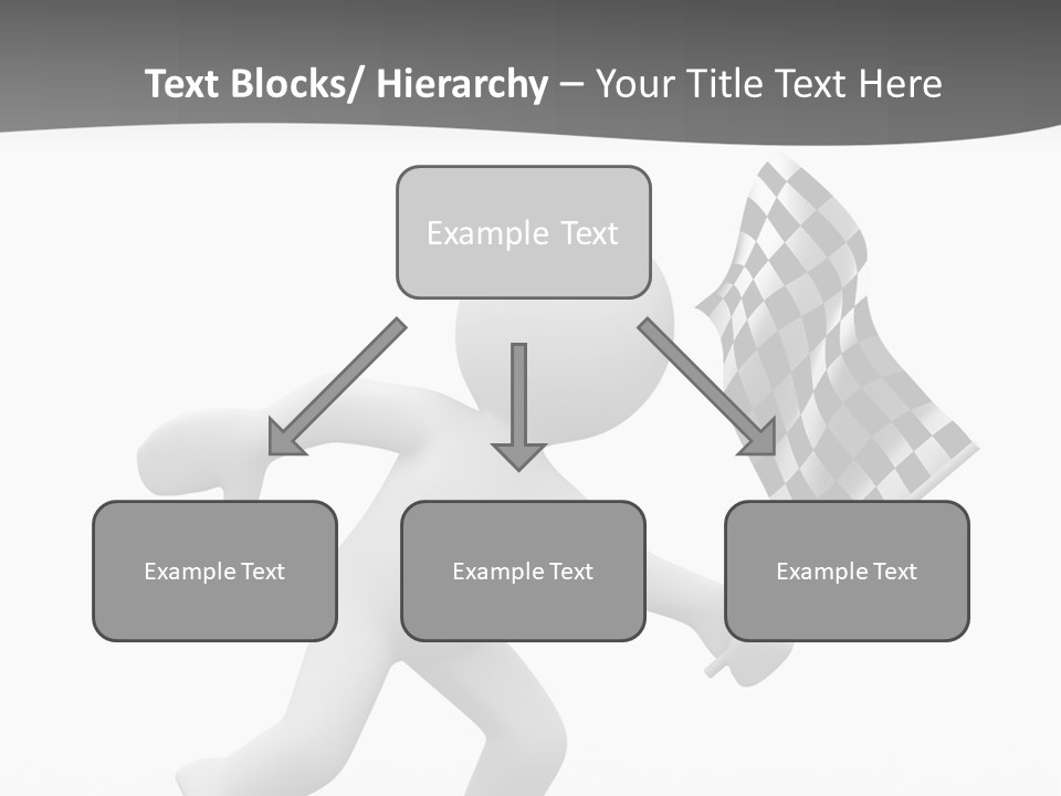 Checker Bike Last PowerPoint Template