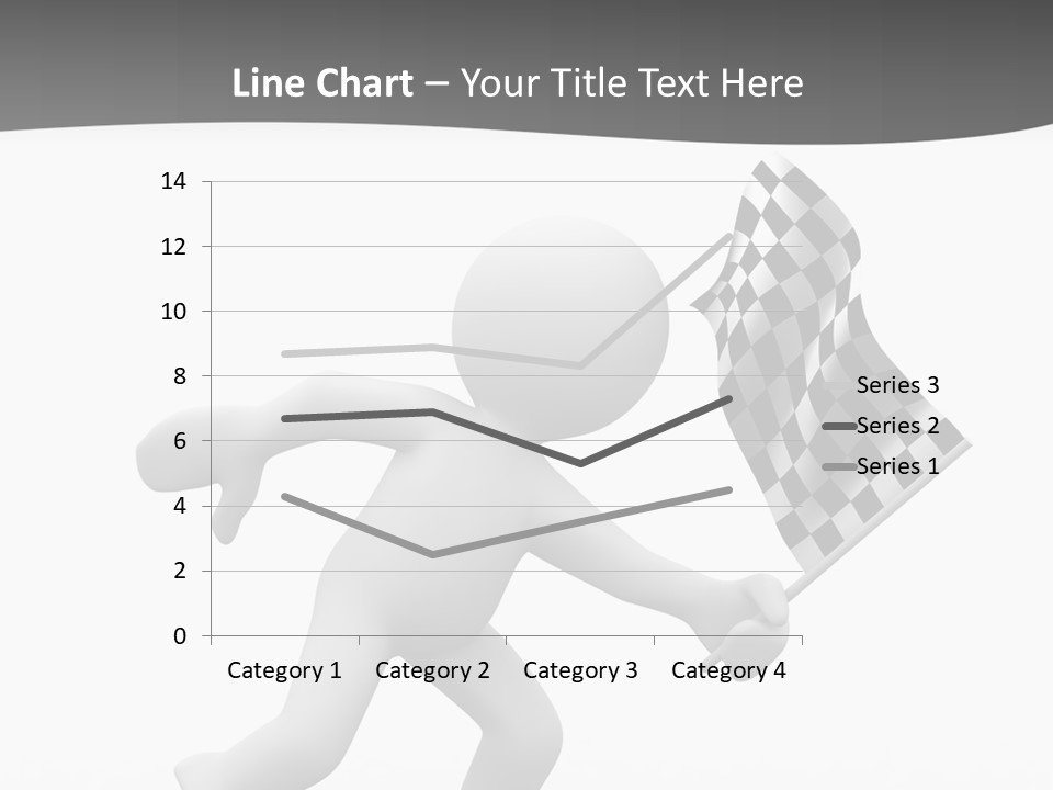 Checker Bike Last PowerPoint Template