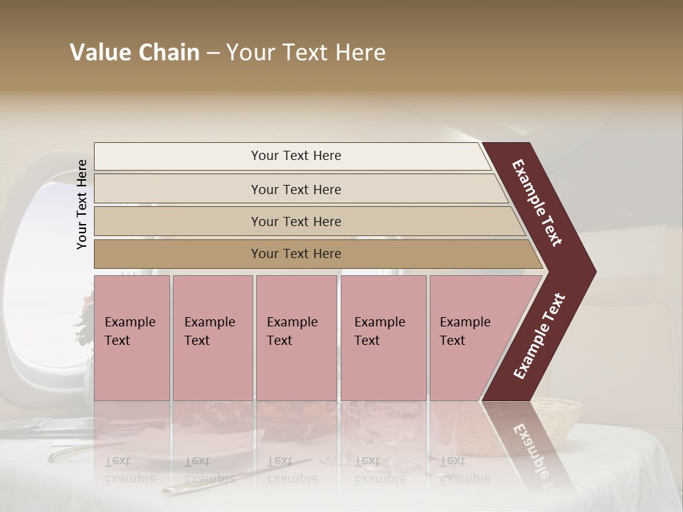 Blue Jet Aviation PowerPoint Template
