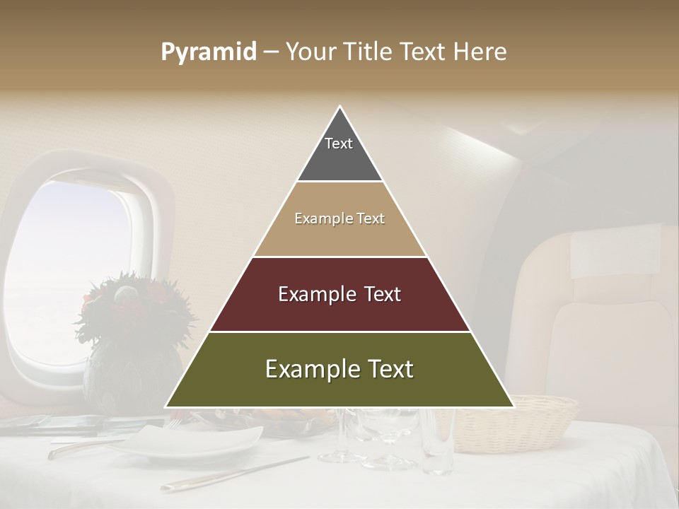 Blue Jet Aviation PowerPoint Template