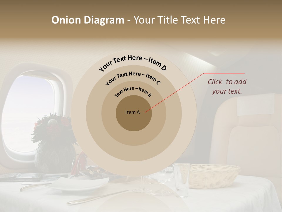 Blue Jet Aviation PowerPoint Template