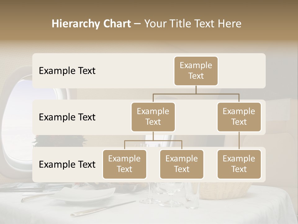 Blue Jet Aviation PowerPoint Template