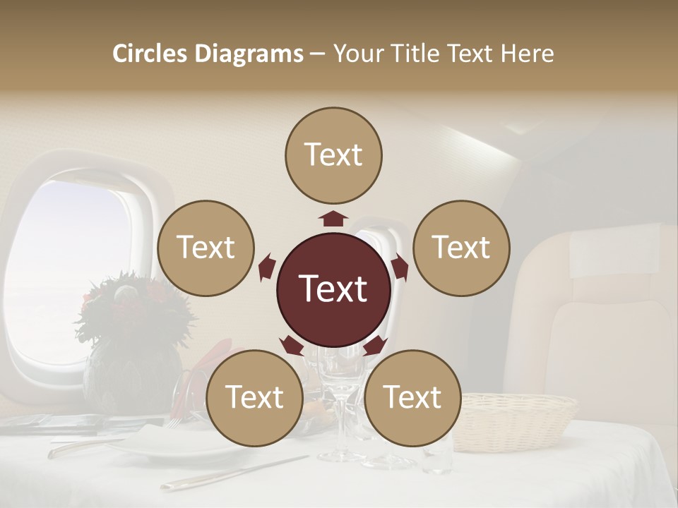 Blue Jet Aviation PowerPoint Template