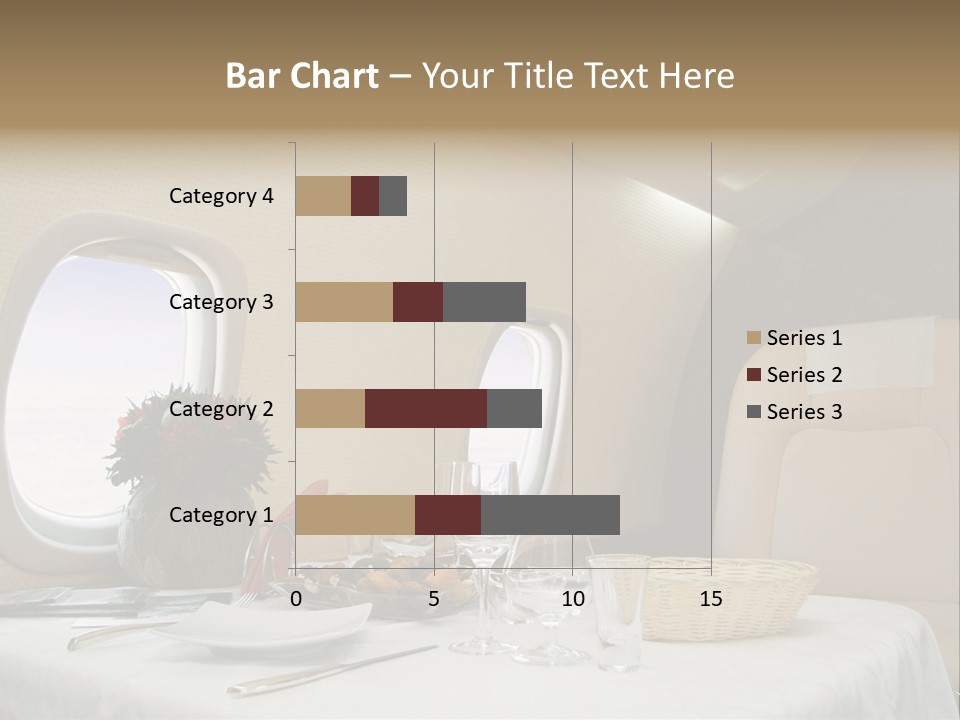 Blue Jet Aviation PowerPoint Template