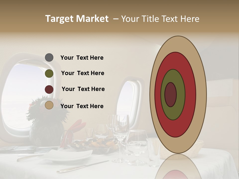 Blue Jet Aviation PowerPoint Template